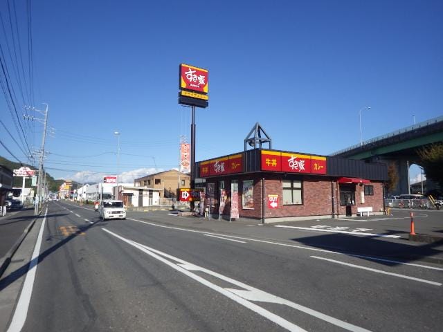すき家清水鳥坂店(その他飲食（ファミレスなど）)まで3288m 東海道本線/草薙駅 バス18分瀬名新田下下車:停歩4分 2階 築13年