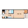 東海道本線/静岡駅 バス:25分:停歩5分 5階 築11年 1Kの間取り