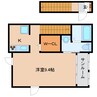 東海道本線/静岡駅 バス:34分:停歩4分 2階 築11年 1Rの間取り