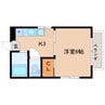 東海道本線/草薙駅 徒歩15分 2階 築31年 1Kの間取り