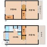 東海道本線/草薙駅 バス:12分:停歩5分 1-2階 築41年 3DKの間取り