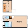 静岡鉄道静岡清水線/草薙駅 徒歩13分 2階 築36年 1Kの間取り