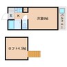 静岡鉄道静岡清水線/御門台駅 徒歩3分 1階 築35年 1Kの間取り