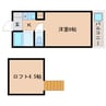 静岡鉄道静岡清水線/御門台駅 徒歩3分 1階 築35年 1Kの間取り