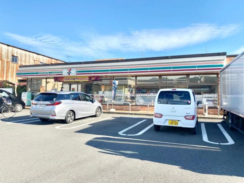 セブンイレブン清水七ツ新屋店(コンビニ)まで492m 静岡鉄道静岡清水線/御門台駅 徒歩3分 2階 築35年