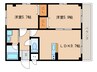 東海道本線/静岡駅 バス:24分:停歩5分 2階 築9年 2LDKの間取り