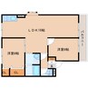 東海道本線/静岡駅 バス:25分:停歩4分 1階 築32年 2LDKの間取り