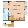 東海道本線/静岡駅 バス:25分:停歩2分 2階 築9年 1LDKの間取り