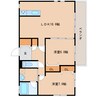 静岡鉄道静岡清水線/県総合運動場駅 徒歩8分 3階 築18年 2LDKの間取り