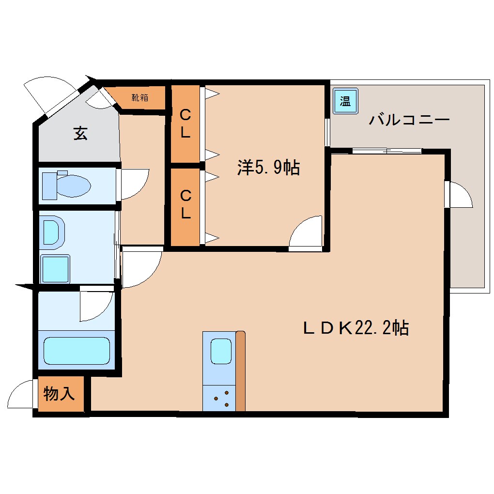 間取り図 静岡鉄道静岡清水線/県総合運動場駅 徒歩8分 3階 築17年