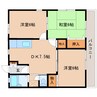 東海道本線/草薙駅 徒歩18分 2階 築32年 3DKの間取り