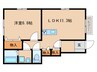 静岡鉄道静岡清水線/狐ケ崎駅 徒歩16分 1階 築8年 1LDKの間取り