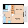 東海道本線/草薙駅 バス:11分:停歩2分 2階 築32年 2Kの間取り
