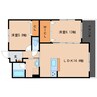 東海道本線/草薙駅 バス:12分:停歩9分 1階 築8年 2LDKの間取り