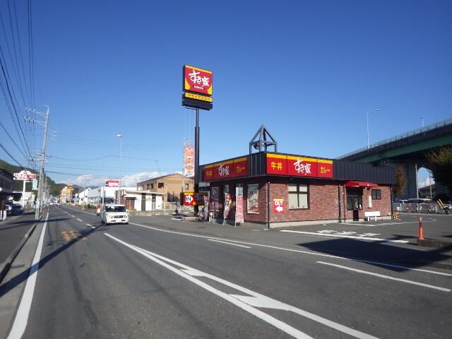 すき家清水鳥坂店(その他飲食（ファミレスなど）)まで1531m 東海道本線/静岡駅 バス25分東部団地下車:停歩5分 3階 築41年