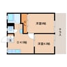 東海道本線/草薙駅 バス:6分:停歩6分 1階 築46年 2DKの間取り