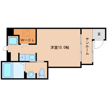 間取図 東海道本線/草薙駅 徒歩5分 1階 築7年