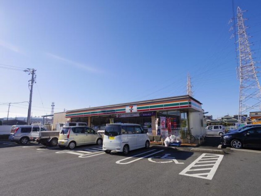 セブンイレブン清水堀込店(コンビニ)まで410m 静岡鉄道静岡清水線/狐ケ崎駅 徒歩12分 2階 築29年