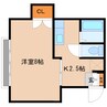 東海道本線/草薙駅 徒歩10分 3階 築26年 1Kの間取り