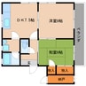 静岡鉄道静岡清水線/県立美術館前駅 徒歩11分 2階 築29年 2DKの間取り