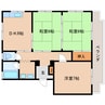 東海道本線/草薙駅 徒歩7分 3階 築46年 3DKの間取り