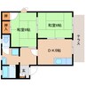 東海道本線/草薙駅 バス:17分:停歩1分 1階 築33年 2DKの間取り