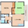 静岡鉄道静岡清水線/県総合運動場駅 徒歩24分 1階 築29年 2LDKの間取り
