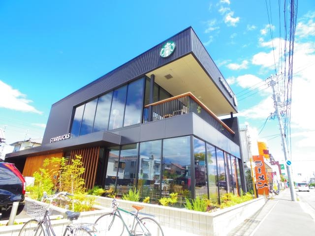 スターバックスコーヒー静岡草薙店(カフェ)まで599m 静岡鉄道静岡清水線/県立美術館前駅 徒歩6分 1階 築4年