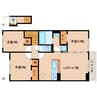 東海道本線/草薙駅 徒歩18分 2階 築浅 3LDKの間取り