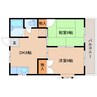 東海道本線/静岡駅 バス:29分:停歩6分 1階 築32年 2DKの間取り