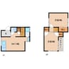 東海道本線/草薙駅 バス:12分:停歩10分 1階 築41年 2DKの間取り