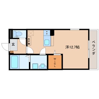 間取図 東海道本線/草薙駅 徒歩21分 1階 建築中