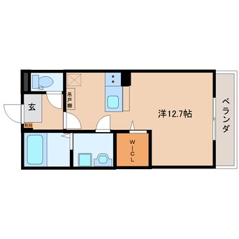 間取図 東海道本線/草薙駅 徒歩21分 2階 建築中