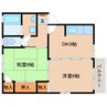 東海道本線/草薙駅 徒歩29分 1階 築28年 2DKの間取り