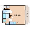 静岡鉄道静岡清水線/県総合運動場駅 徒歩4分 2階 築34年 1Rの間取り