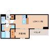 東海道本線/草薙駅 徒歩8分 2階 建築中 1LDKの間取り