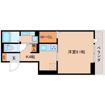 間取図 静岡鉄道静岡清水線/県立美術館前駅 徒歩9分 3階 建築中