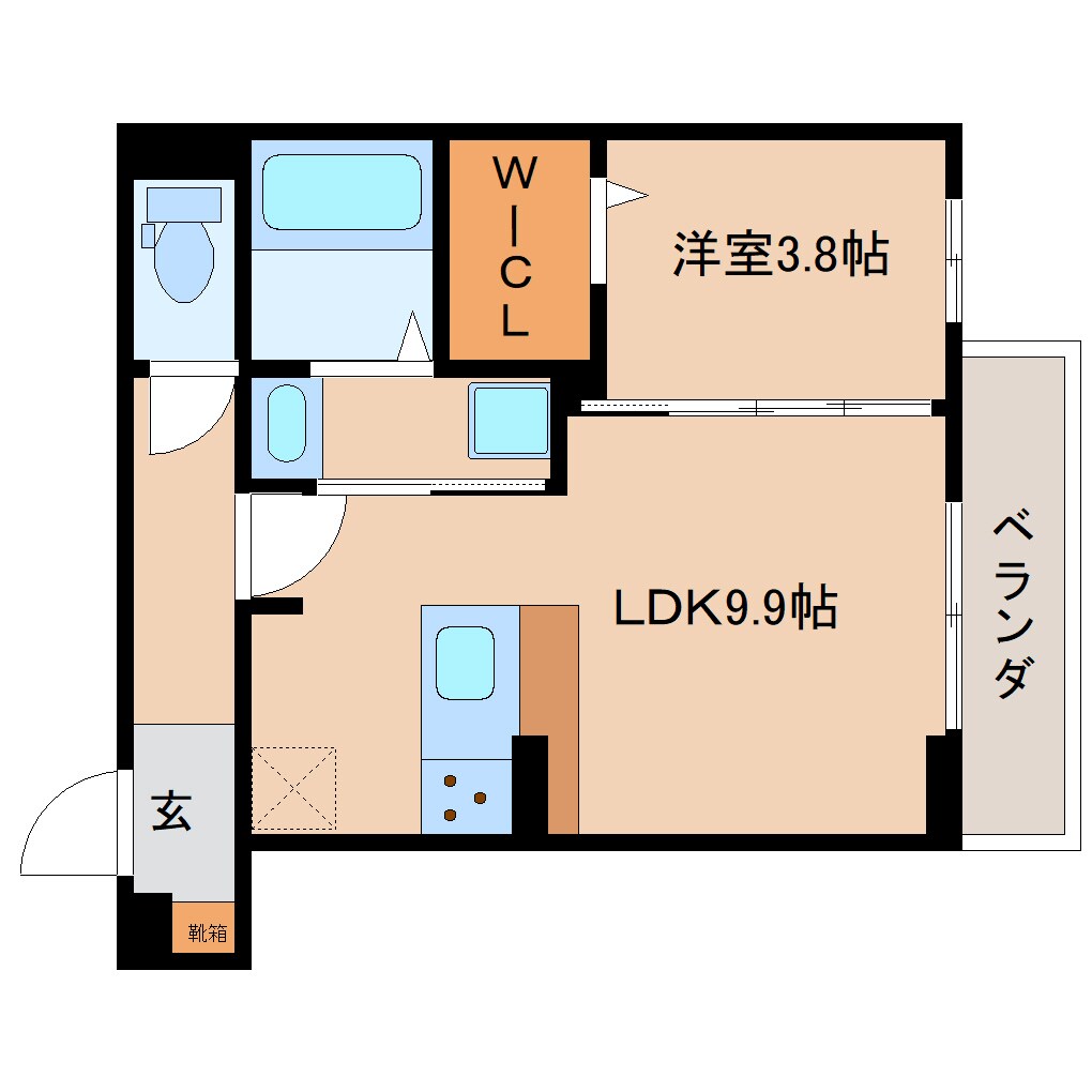 間取り図 静岡鉄道静岡清水線/県立美術館前駅 徒歩9分 3階 建築中