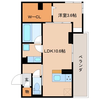 間取図 東海道本線/草薙駅 徒歩7分 3階 建築中