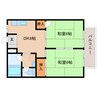 東海道本線/興津駅 バス:10分:停歩1分 2階 築33年 2DKの間取り