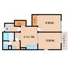東海道本線/清水駅 バス:14分:停歩2分 1階 築20年 2DKの間取り