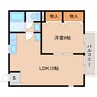 東海道本線/清水駅 バス:8分:停歩4分 1階 築31年 1LDKの間取り