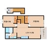 東海道本線/興津駅 バス:13分:停歩3分 2階 築22年 2LDKの間取り