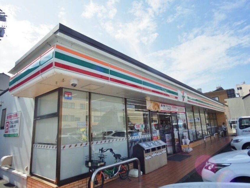 セブンイレブン清水江尻東１丁目店(コンビニ)まで130m 東海道本線/清水駅 徒歩5分 2階 築34年