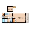 静岡鉄道静岡清水線/桜橋駅 バス:11分:停歩6分 2階 築26年 1Kの間取り