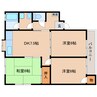 東海道本線/清水駅 バス:18分:停歩3分 2階 築28年 3DKの間取り