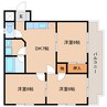 静岡鉄道静岡清水線/桜橋駅 徒歩8分 2階 築36年 3DKの間取り