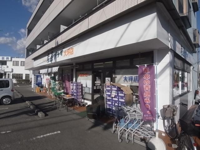 産直プラザふれっぴー川原店(スーパー)まで870m 静岡鉄道静岡清水線/桜橋駅 徒歩9分 1階 築30年