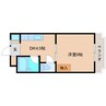 東海道本線/清水駅 バス:16分:停歩6分 1階 築25年 1DKの間取り