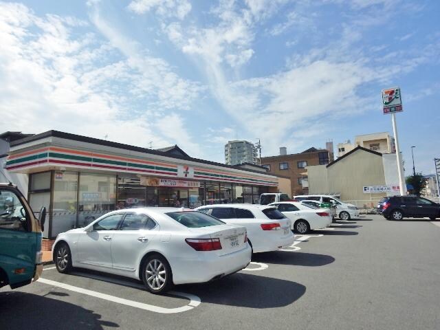 セブンイレブン清水江尻東１丁目店(コンビニ)まで521m 東海道本線/清水駅 徒歩10分 3階 築28年